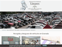 Tablet Screenshot of desguacelinares.com